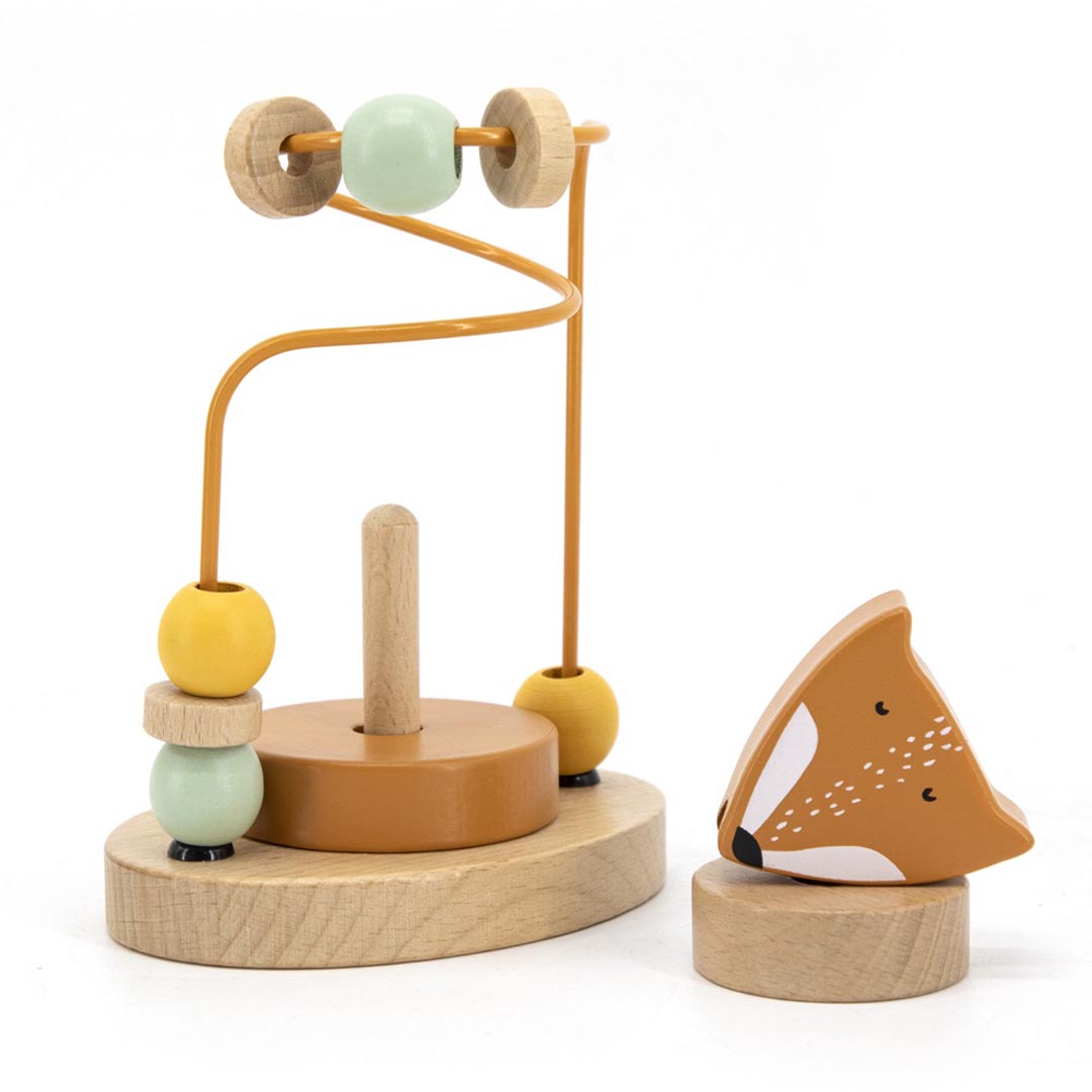 Laberinto de cuentas de madera - Mr. Fox